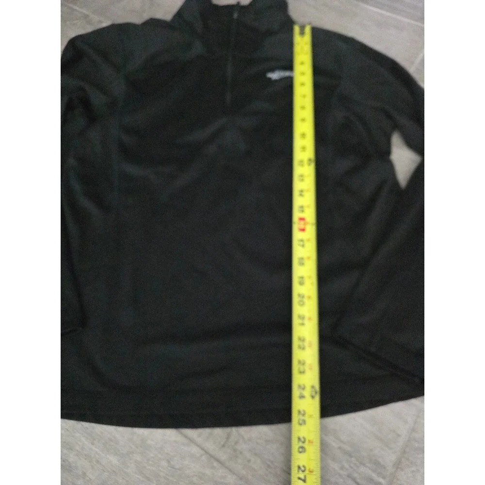 The North Face‎ Mens Black Quarter Zip Pullover Fleece Jacket Large